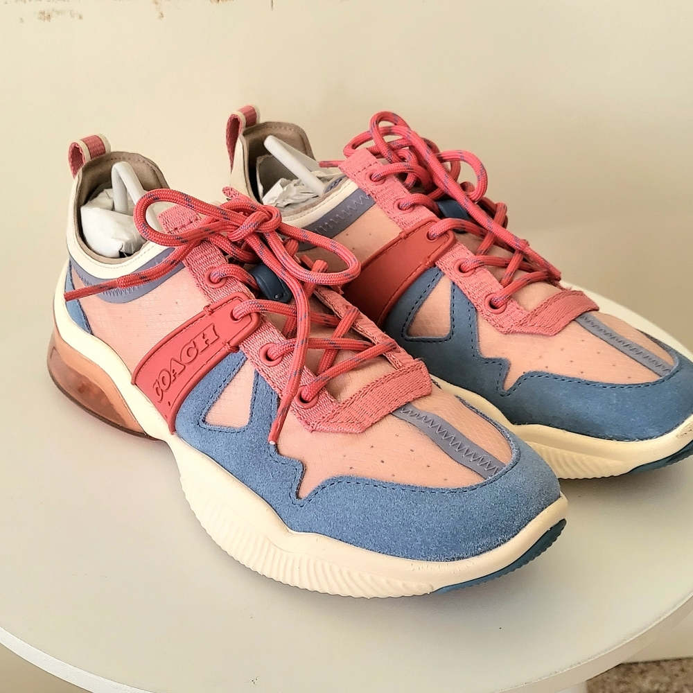 COACH G5046 CITYSOLE RUNNER SNEAKERS Orchid/ Bluebell SIZE 8